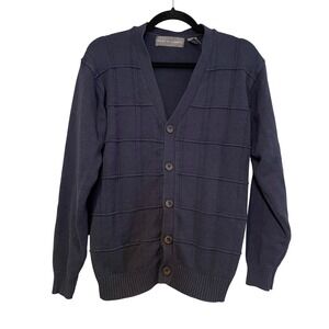 Oscar‎ de la Renta Mens Navy Blue  Sweater Button Front Size L
Eclectic Grandpa